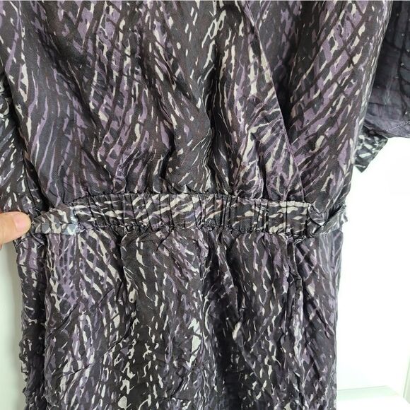 CHARLIE JADE Silk Cold Shoulder Dress - Picture 2 of 12